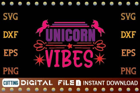 unicorn vibes svg SVG designer krishna 