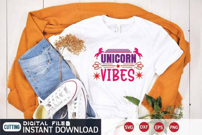 unicorn vibes svg SVG designer krishna 