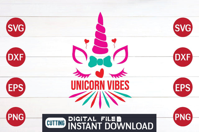 Unicorn Vibes svg SVG designer krishna 