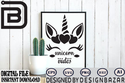 Unicorn Vides SVG Craftlabsvg24 