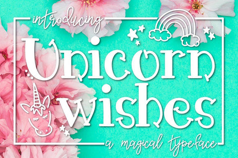 Unicorn Wishes Font Kitaleigh 