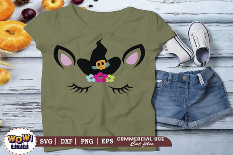 Unicorn witch svg, dxf, png, horror svg, Halloween cutting file, Halloween girl svg, Halloween svg, Halloween cricut file, girl halloween gift SVG Wowsvgstudio 