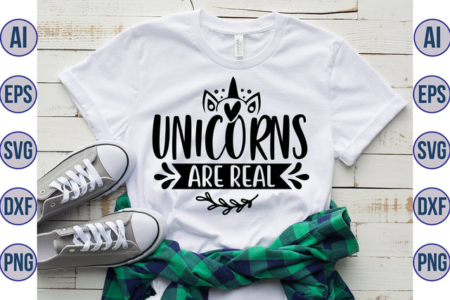Unicorns Are Real svg SVG nirmal108roy 