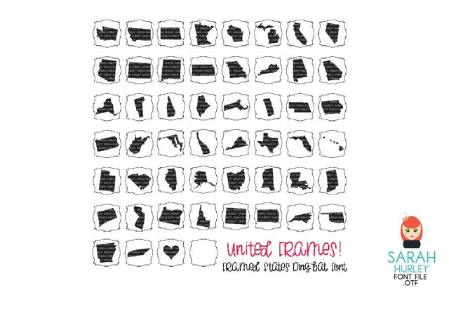 United Frames Font Font Sarah Hurley 