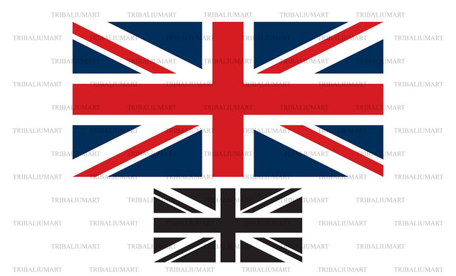 United Kingdom flag SVG TribaliumArtSF 