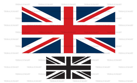 United Kingdom flag SVG TribaliumArtSF 