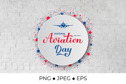 United States National Aviation Day Sublimation LaBelezoka 