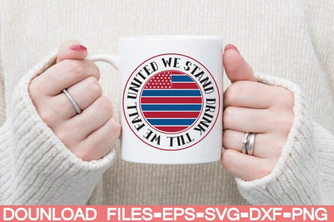 united we stand drink till we fall SVG farhad farhad 