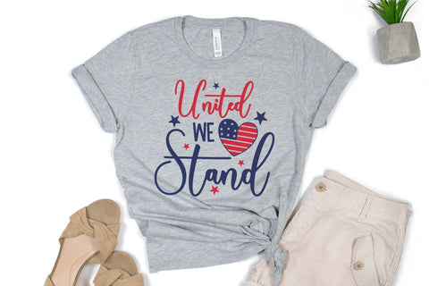 United We Stand | Patriotic SVG Cut File SVG CraftLabSVG 