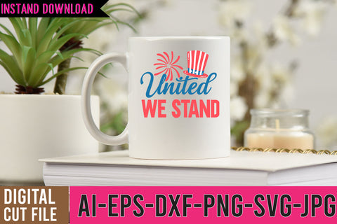 United We Stand SVG Cut File SVG BlackCatsMedia 
