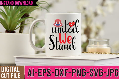 United We Stand SVG Cut File SVG BlackCatsMedia 