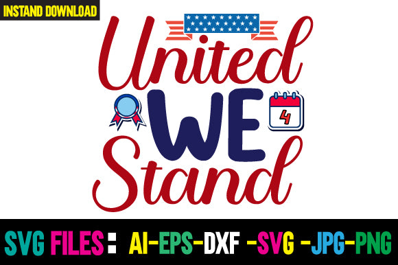 United We Stand SVG Cut File SVG Newmockups 