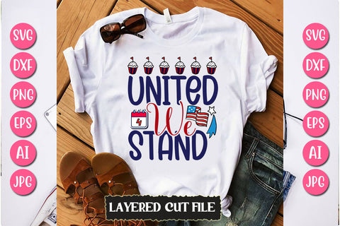 United We Stand SVG Cut File SVG Newmockups 