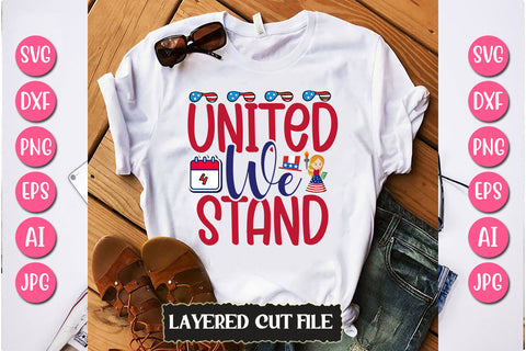 United We Stand SVG Cut File SVG Newmockups 