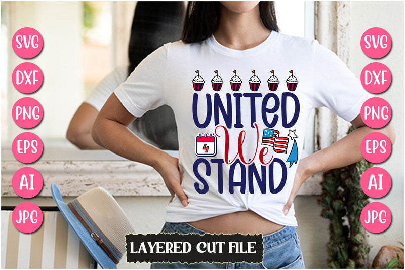 United We Stand SVG Cut File SVG Newmockups 
