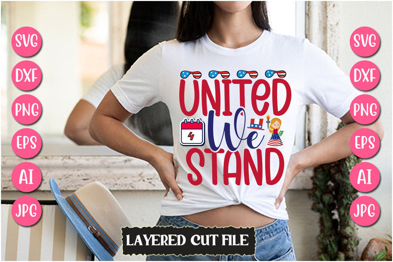 United We Stand SVG Cut File SVG Newmockups 