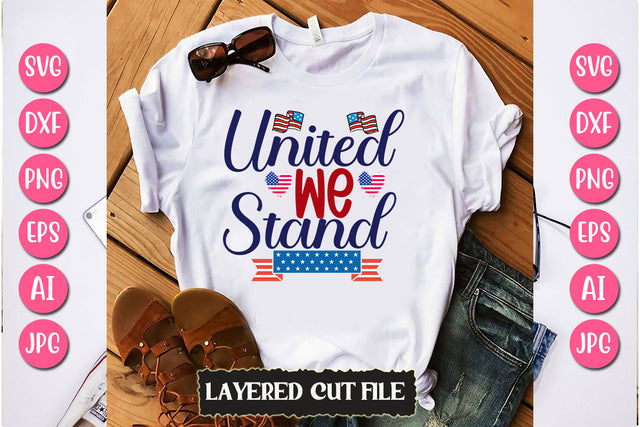 United We Stand SVG Cut File SVG Newmockups 