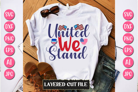 United We Stand SVG Cut File SVG Newmockups 