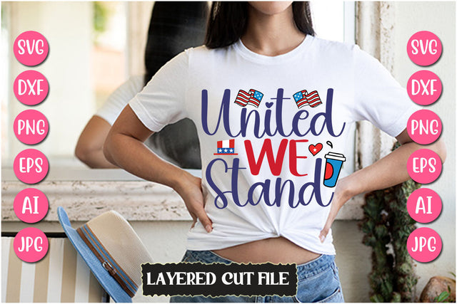 United We Stand SVG Cut File SVG Newmockups 