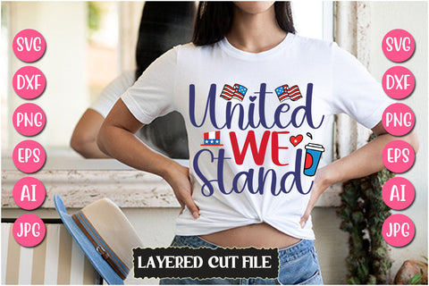 United We Stand SVG Cut File SVG Newmockups 