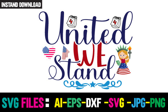 United We Stand SVG Cut File SVG Newmockups 