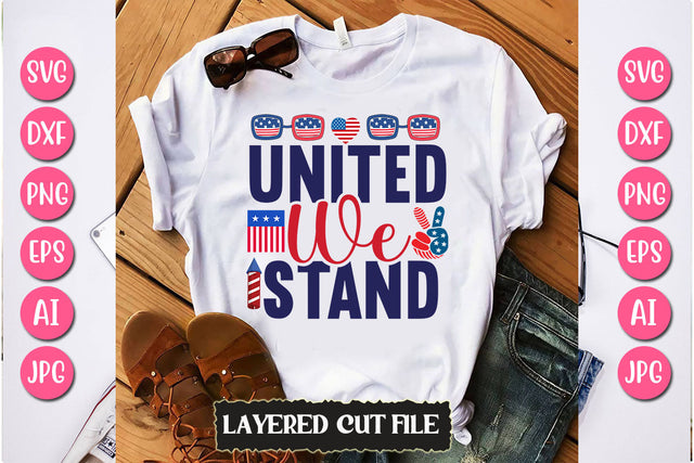 United We Stand SVG Cut File SVG Newmockups 