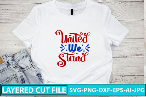 United We Stand SVG Cut File SVG Syaman 