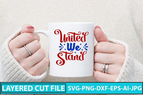 United We Stand SVG Cut File SVG Syaman 