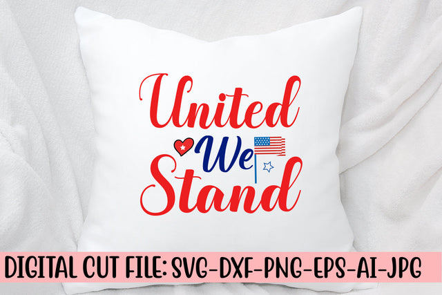 United We Stand SVG Cut File SVG Syaman 
