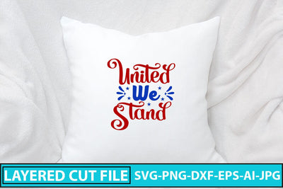 United We Stand SVG Cut File SVG Syaman 