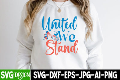 United We Stand SVG Cut File, United We Stand Design, All American Boy SVG Cut File, All American Boy Sublimation Design, 4th Of July SVG Design, American SVG Cut File, 'Merica SVG Cut File SVG BlackCatsMedia 
