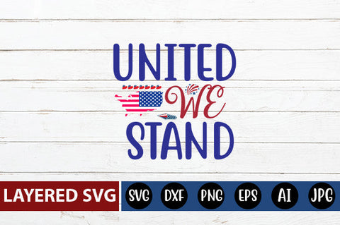 United we stand SVG cute file SVG Blessedprint 