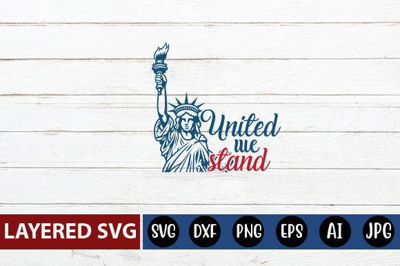 United we stand SVG cute file SVG Blessedprint 