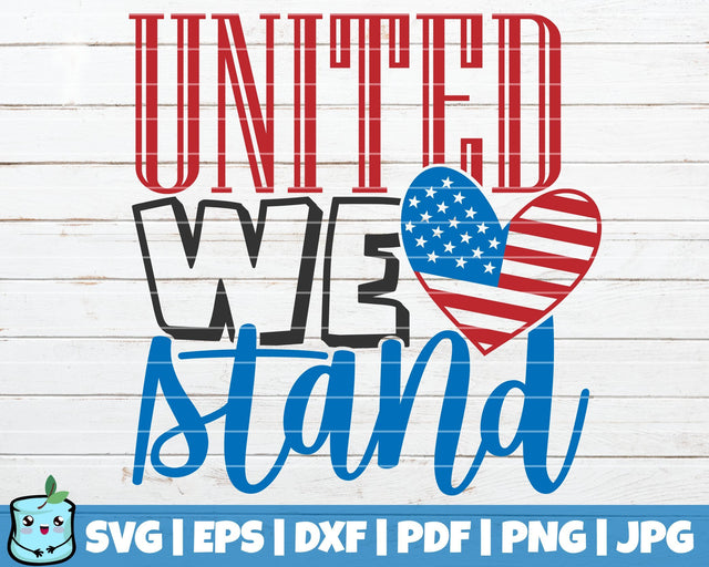 United We Stand SVG MintyMarshmallows 