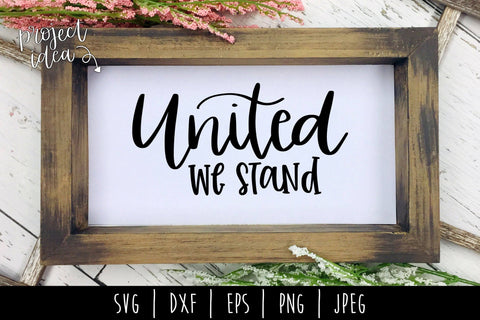 United We Stand SVG SavoringSurprises 