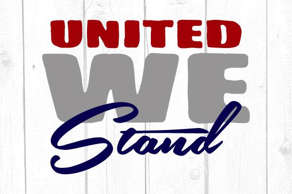 United We Stand Svg SVG cricutfilesmg 