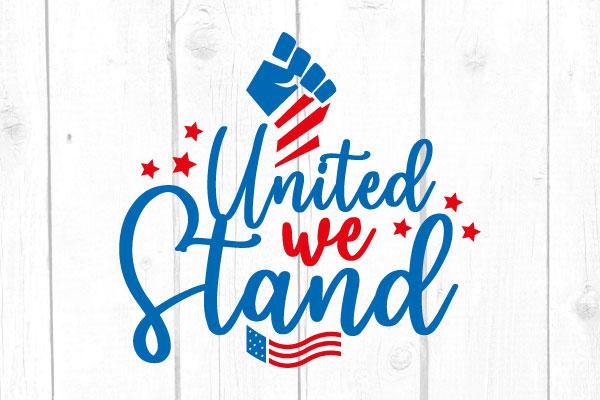 United We Stand Svg SVG cricutfilesmg 