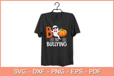 Unity Day Orange Boo Be Kings and Boo to Bullying Halloween Svg Design SVG artprintfile 