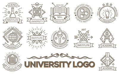 University Education Logo Collection SVG naemmiah021 