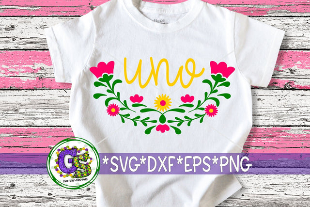 Uno Birthday SVG DXF EPS PNG-1st Birthday SVG SVG Greedy Stitches 