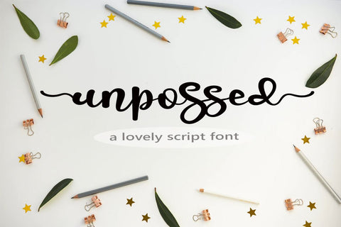 Unpossed Font Supersemar Letter 