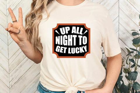 Up All Night To Get Lucky SVG Shahin alam 