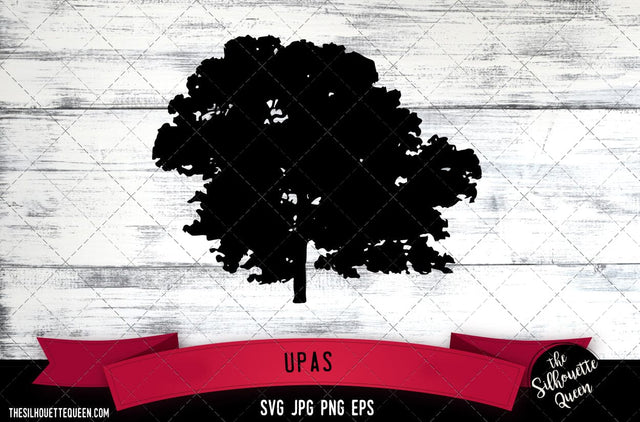 Upas SVG -Vector Art Commercial & Personal Use- Cricut,Silhouette,Cameo,Vinyl Cut SVG Loveleen Kaur 