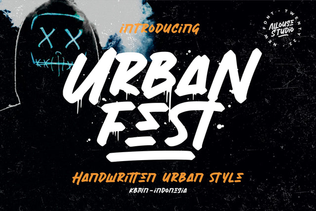 Urban Fest Font Allouse.Studio 