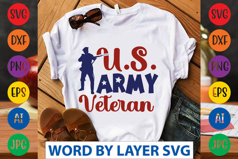 U.S. Army Veteran SVG Design SVG Rafiqul20606 