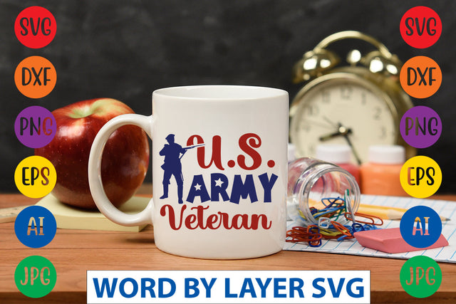 U.S. Army Veteran SVG Design SVG Rafiqul20606 