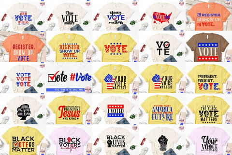 US President Elections Mega SVG Bundle - 75 Designs Included SVG CoralCutsSVG 