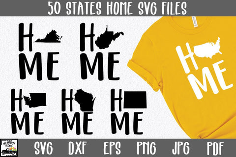 US States SVG Bundle - Home State SVG Files SVG Old Market 