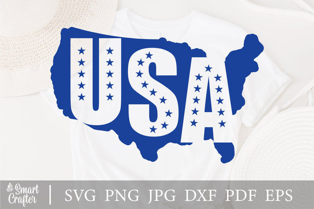 USA America SVG, Retro America SVG, 4th Of July SVG, July 4th Svg, Independence Day Svg, Patriotic Svg, Retro Svg, Circut and Silhouette Files SVG Fauz 