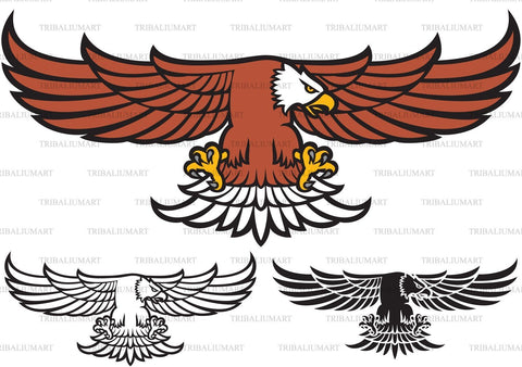 USA - American Eagle SVG TribaliumArtSF 
